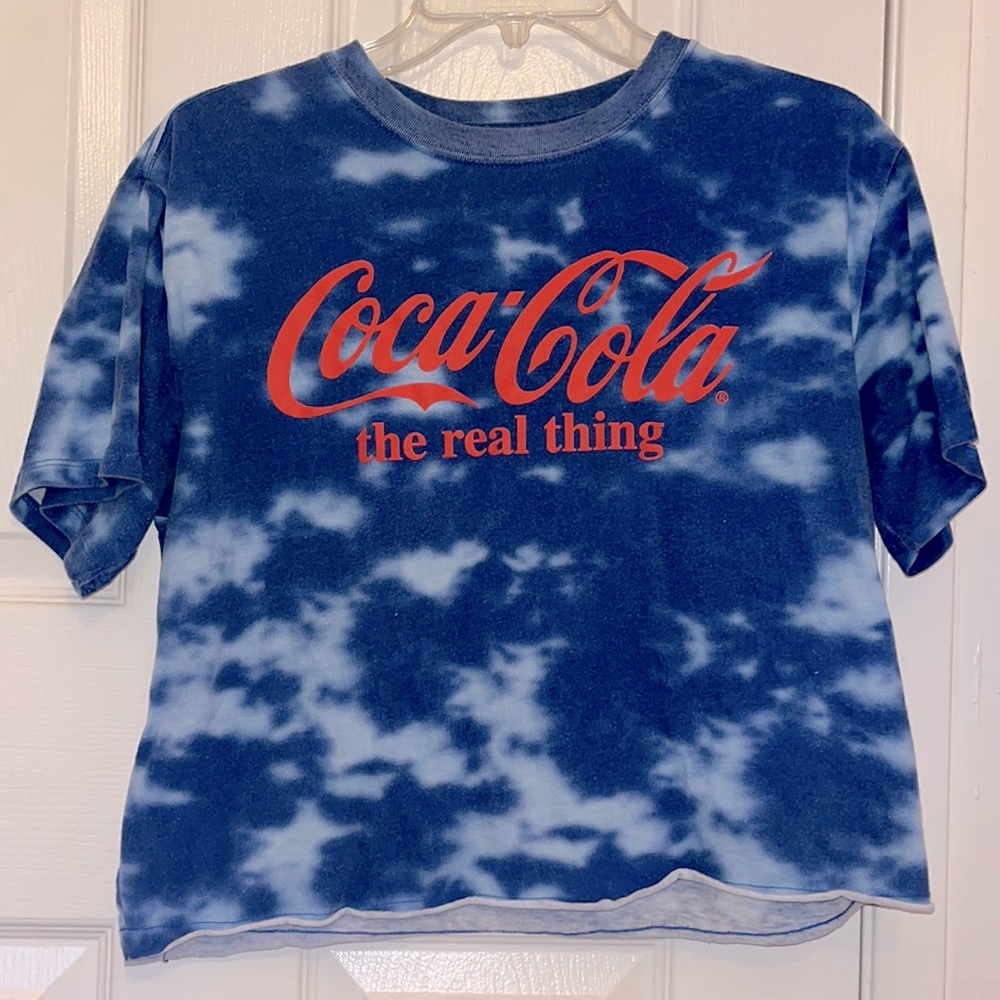 Coca Cola Blue Tie Dye T-Shirt
